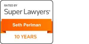 super lawyers badge 2021, seth perlman, perlman & perlman philanthropy attorney