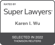 karen wu super lawyers badge 2022